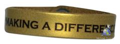  Making A Difference Gold Bracelet 