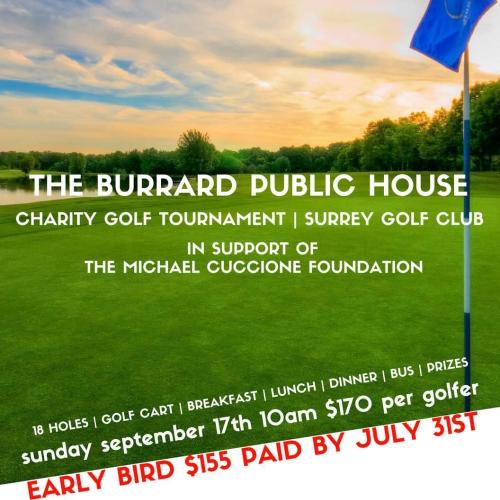  The Burrard Public House Charity Golf Tournament 