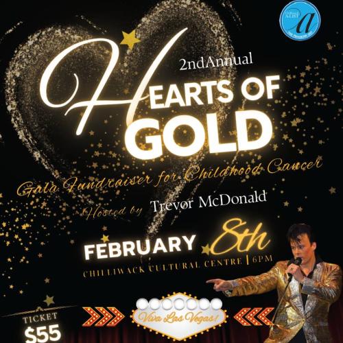  Hearts of Gold gala fundraiser for childhood cancer research 